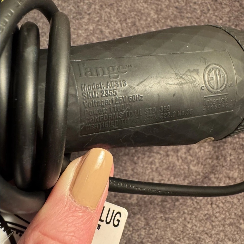 L’ange Blow Dryer Hair Brush Excellent Preowned Condition - Picture 4 of 5